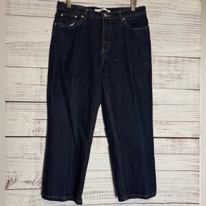 Tommy Hilfiger Women's Dark Blue Relaxed Jeans